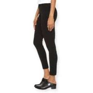Theory Black Adbelle Jetty Elastic Waist Stretch Knit Skinny Pants Size 4